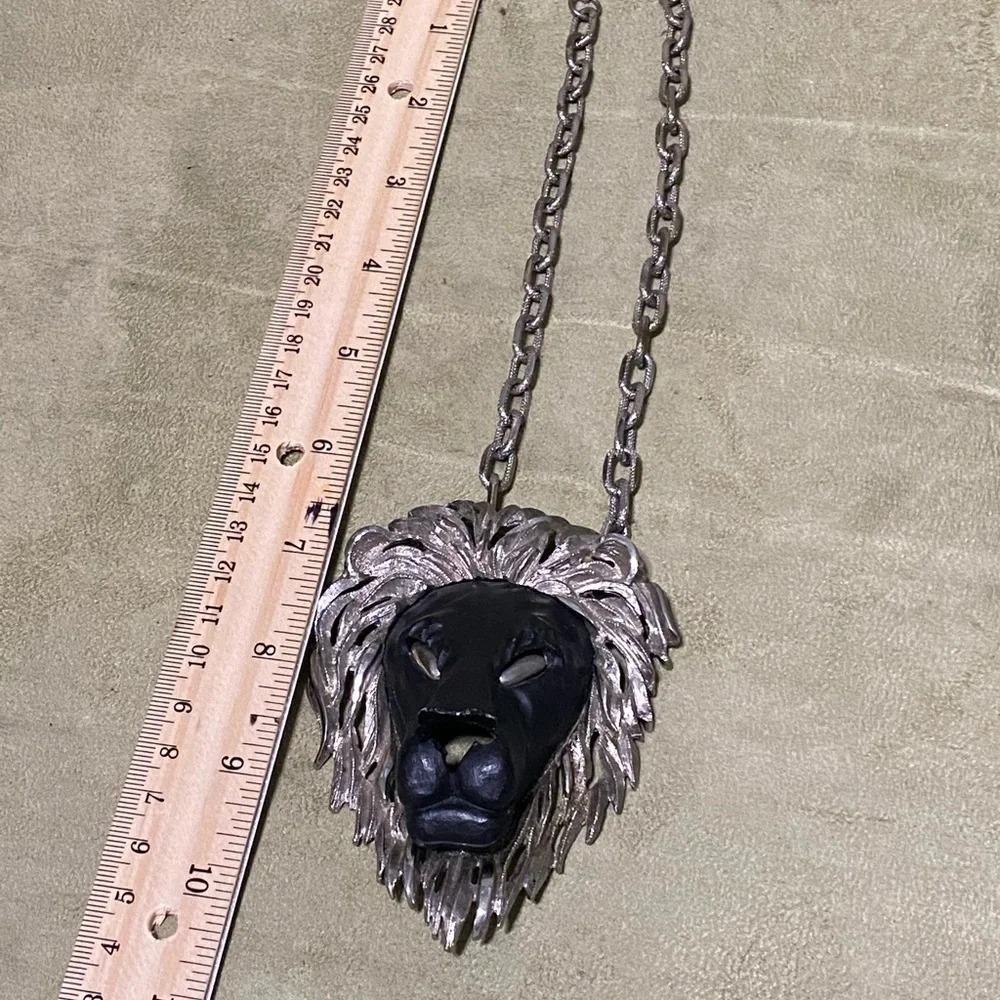Vintage 1960’s unsigned Luca Razza Leo necklace